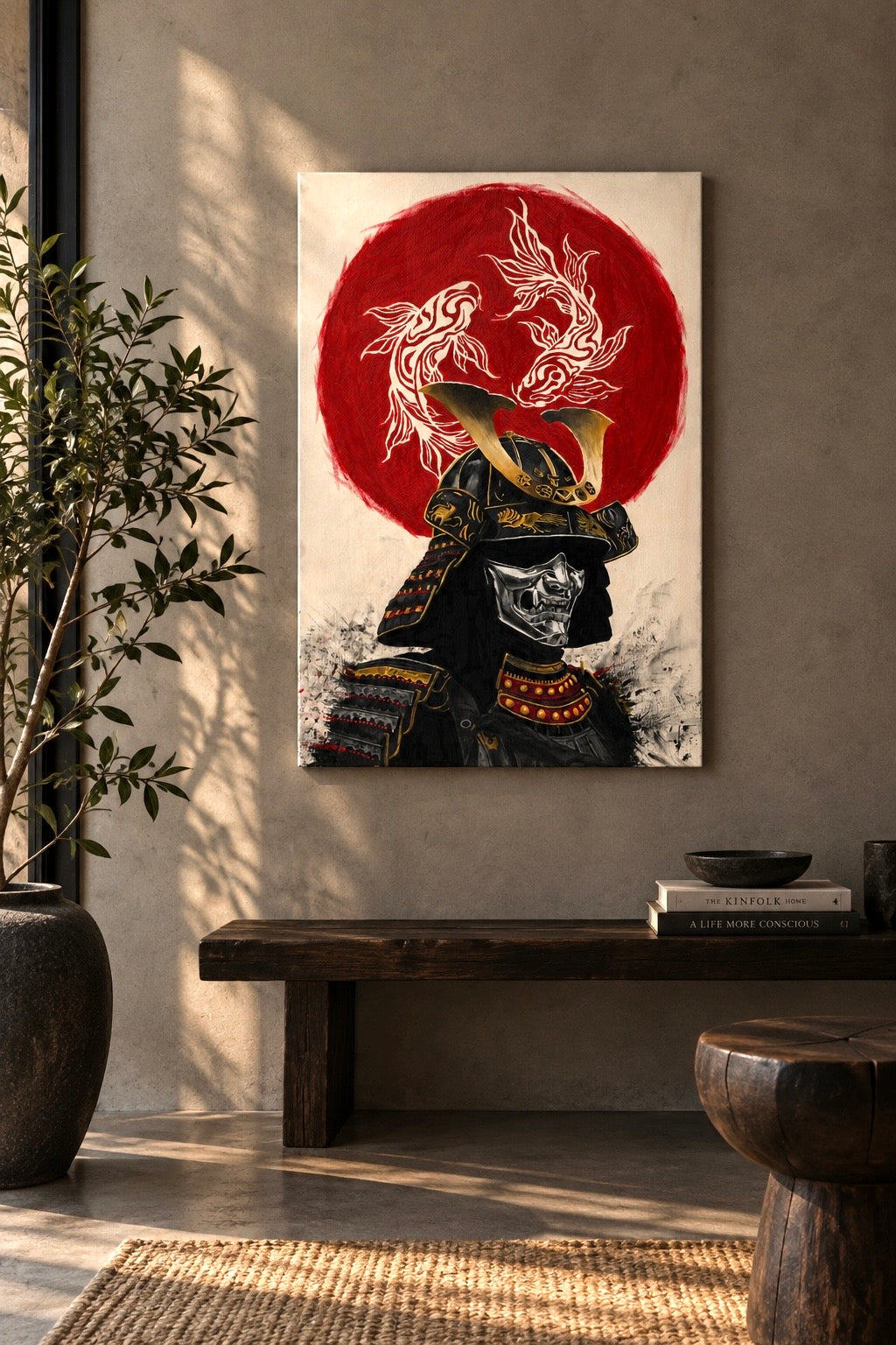 Warrior's Current Canvas