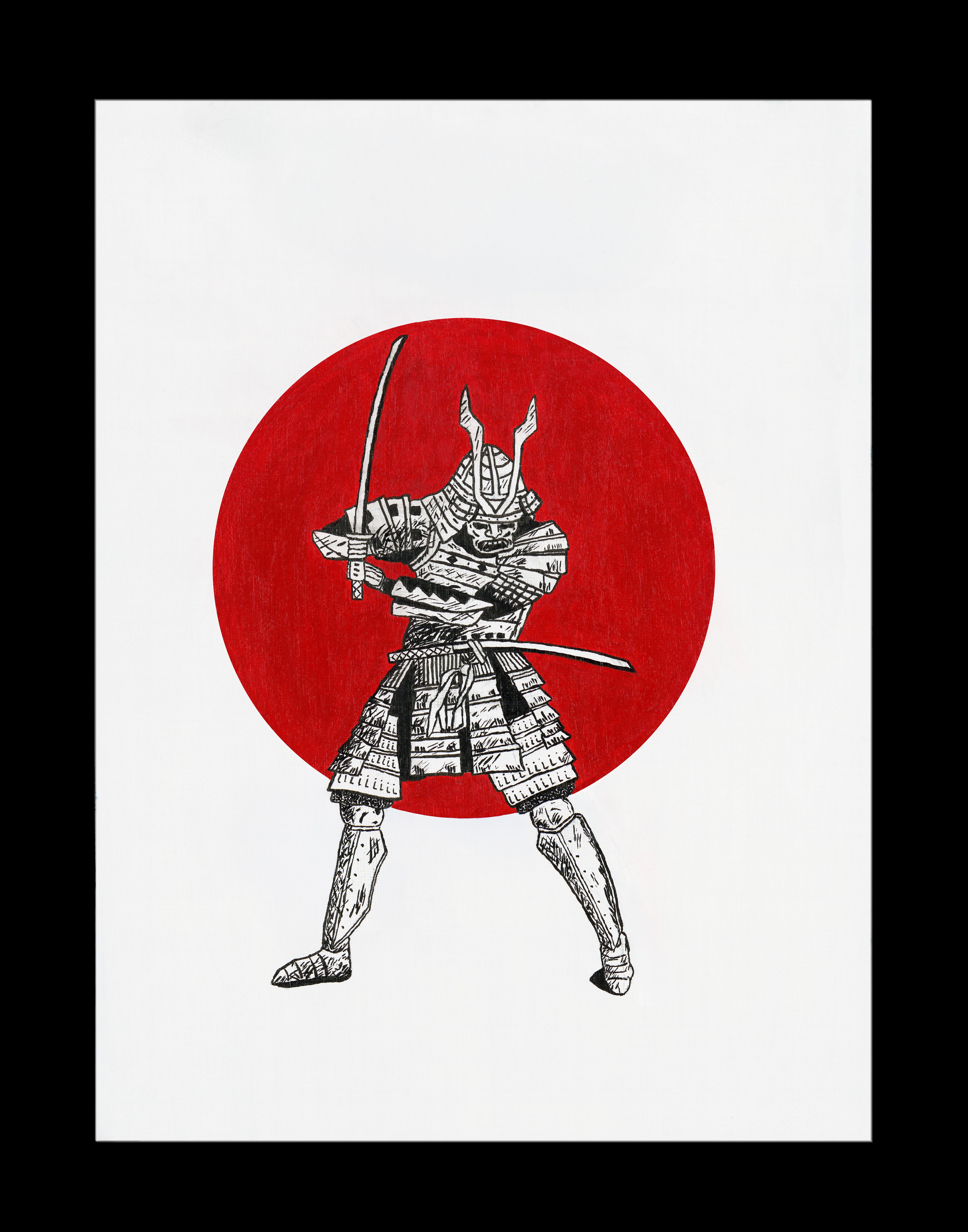 Samurai Print