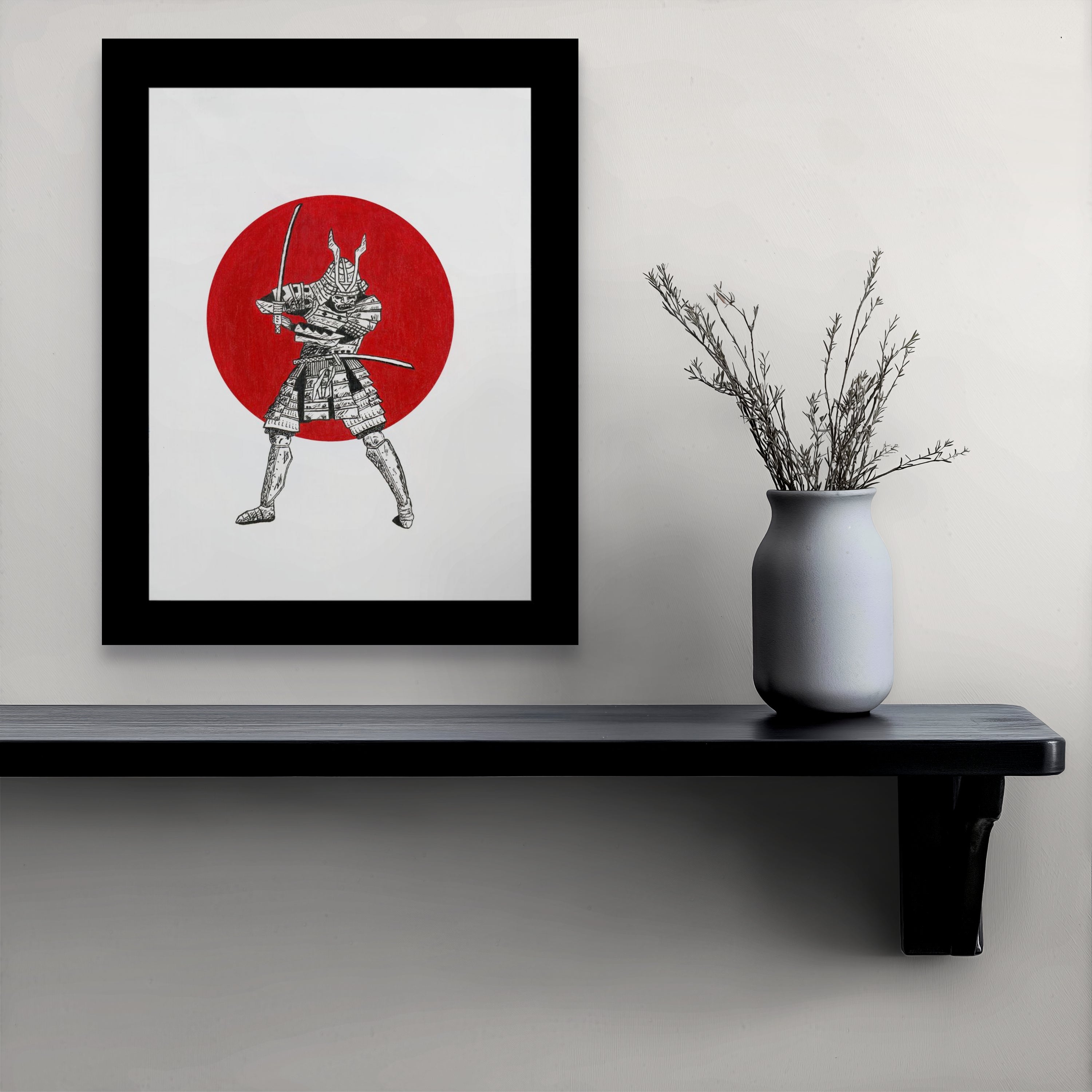 Samurai Print