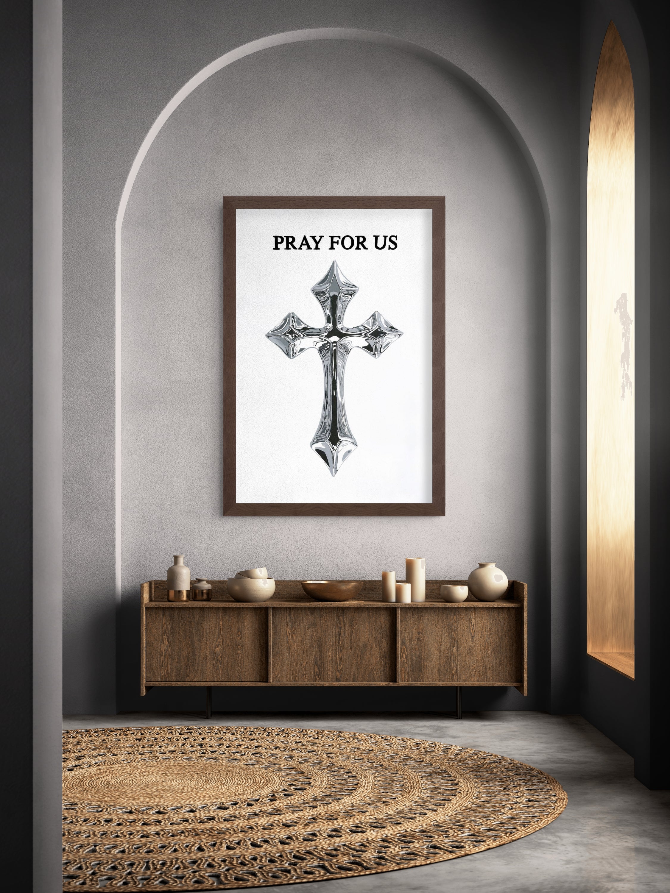Pray For Us Print