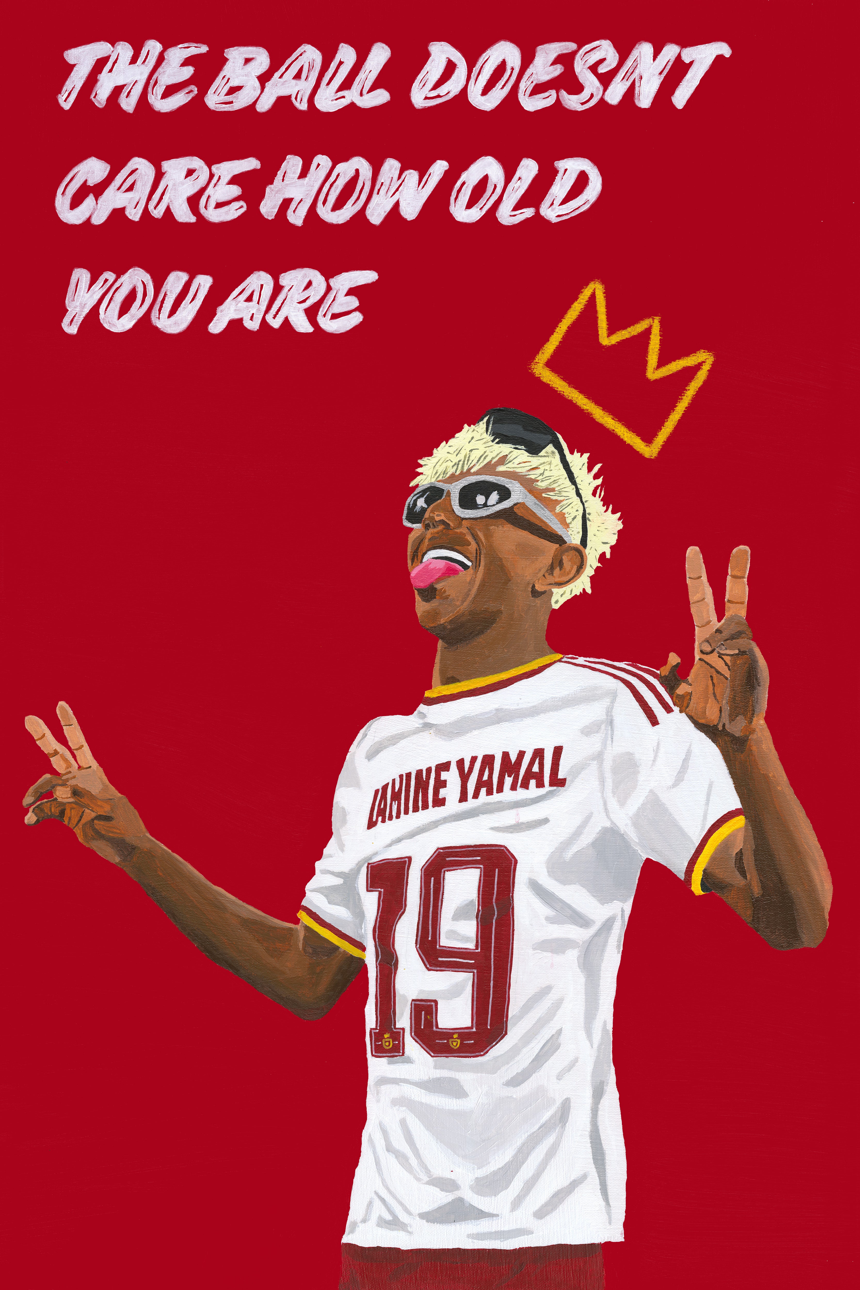 Crowned By The Ball Canvas